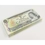 1973 Bank of Canada bank notes bundle 100 circulated some consecutive 