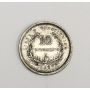 Uruguay 10 Centesimos 1893 / 77 overdate SO mintmark VF30