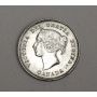 1880H Canada 5 cents silver coin obverse 3 choice AU55