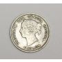 1888 Canada 5 Cents silver coin VG10 