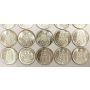 20x Canada 1966 half dollars 50 cent coins MS60 to MS63+