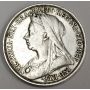 1893 Great Britain silver crown LVI  VF30