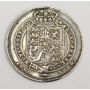 1824 Great Britain silver shilling coin  EF40