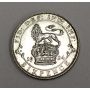 1924 Great Britain six pence silver coin choice AU58