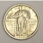 1917 type I  standing Liberty quarter dollar 25 cents AU55 