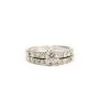 1.28ct diamond ring engagement set 2 rings 14k wg 
