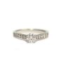 14K ladies Engagement ring .81ct tw Diamonds Canadian ice