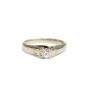 Ladies .20 carat VS2 diamond ring 18k white gold 