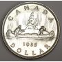 1935 Canada silver dollar MS62