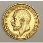 1911 gold half sovereign Great Britain VF30