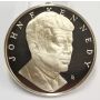 John F Kennedy 66gr 925 silver Medallion 