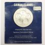 Cayman Islands $50 coin 1975 6 Sovereign Queens .925 silver 