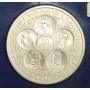 Cayman Islands $50 coin 1975 6 Sovereign Queens .925 silver 