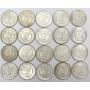 20x Morgan silver dollars 1921 EF to AU