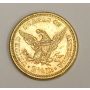 1878 quarter eagle $2.50 gold coin MS62