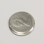 1974 Canada 10 cents broadstruck error coin