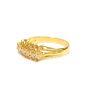 14 Karat Yellow gold 0.47 Carat Diamond Ring 