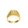 14 Karat Yellow gold 0.37 Carat Diamond Ring Clarity VS2 Size 9