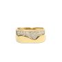14 Karat Yellow gold 0.38 Carat Diamond Ring 