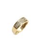 14K yellow and white gold diamond ring with 0.32 carats of diamonds 