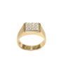 14 Karat Yellow gold 0.36 Carat Diamond Ring 