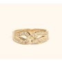 18 Karat Yellow Gold Diamond Ladies Ring VS2-I1 