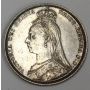 1892 Great Britain shilling Queen Victoria EF45