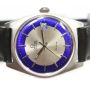 1971 Omega Geneve Automatic watch 563  166.041 17J SS Blue Silver dial 