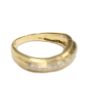 14K yellow gold ring with 19 Diamonds 