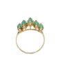 14 Karat Yellow Gold Ladies 1.00 Carat Emerald Ring ​