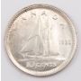 1938 Canada 10 cents Choice AU/UNC