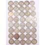 Canada 25 cents George V 5x1918 9x19 9x20 4x21 3x28 10x1929 40-coins G-VG