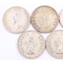 South Africa 5 Shillings 1947 48 49 51 52 56 57 60 64 9-silver coins circulated
