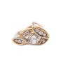 18K yg wg ring Zirconia & Diamonds Franz Vogler 