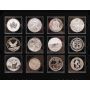 2012 The Fabulous 15 The World's Most Famous Silver Coins - 15 Coin Set