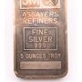 5 oz JM Johnson Matthey 5 Troy Ounces Fine Silver 999 Bar Serial 007519