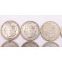 20X Morgan silver dollars 10x1921s and 10X 1921d 20-coins VF or better