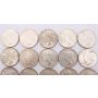 20X 1922 P Peace silver dollars 20-coins EF to AU+