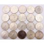 20X 1922 P Peace silver dollars 20-coins EF to AU+