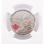 2012 Canada 25 cent War of 1812 Issac Brock NGC MS67 Colorized First Release
