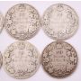 10x 1910 Canada 50 cents King Edward VII 10-coins AG/G