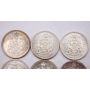 6x 1959 Canada 50 cents 6-coins Choice AU to Choice AU/UNC