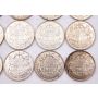20x 1946 Canada 50 cents 20-coins VF to AU+