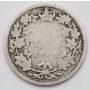 1892 Canada 25 cents AG/G