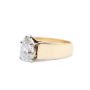 1.59ct Diamond solitaire 14K yellow gold ring with appraisal $12,000.00 Size 5.5