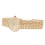 Geneve 9KT Gold Ladies Quartz Watch Hallmarked 375