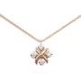 Tiffany & Co. Schlumberger Lynn Pendant Necklace 18K Rose Gold and Platinum