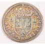 1722 Spain 2 Reales silver coin VF+