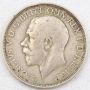 1917 Great Britain Florin sterling silver coin 