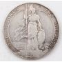 1907 Great Britain Florin Two Shillings silver coin circulated